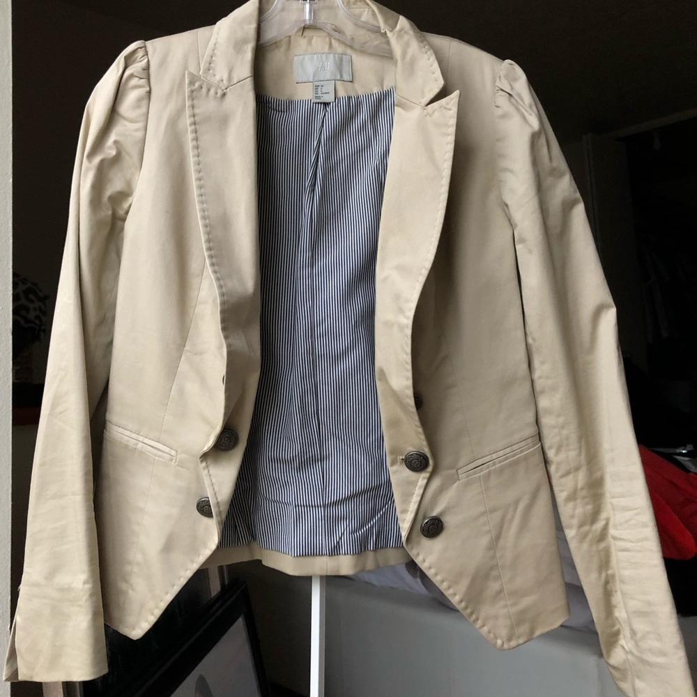H&M Blazer with Royal Buttons